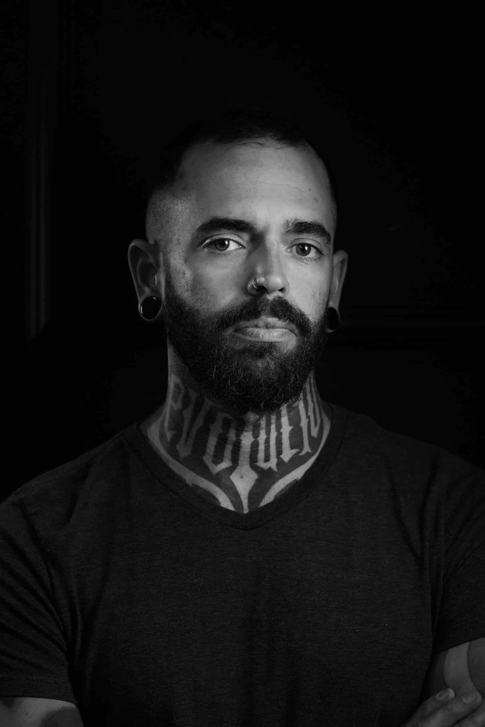 Omega, tattoo artist at Basilica Tattoo